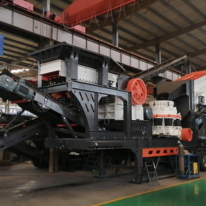 מותאם אישית 100ton נייד חצץ מכונת גלגל סוג של אבן מסרון צחור צמח מחיר המפעל - Product Image 4