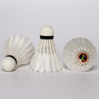 Shuttlecock Bulu Bebek Honkoo Tahan Lama untuk Latihan Klub (OEM)