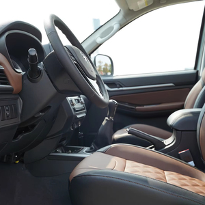 New 2-Seater Light Interior All-Wheel Drive (AWD) 4x4 Single Cab Pick-up <strong>Truck</strong> with Leather Seats Manual Gear Box - Product Image 5