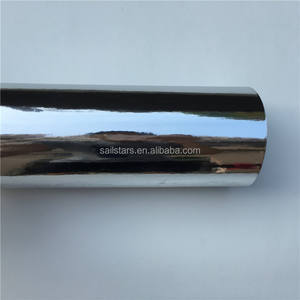 Flessibile argento cromato specchio <span class=keywords><strong>pellicola</strong></span> avvolgente in vinile <span class=keywords><strong>per</strong></span> auto adesivo aria libera bolla 1.52*18m - Product Image 5