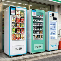 Máquina Expendedora con Pantalla Publicitaria, Máquina Expendedora Automática de Tarjetas de Deseos Culturales y Creativas, Máquina Expendedora Pequeña de Productos Creativos