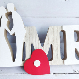 MR & MRS decorazione creativa per la <span class=keywords><strong>casa</strong></span> oggetti di scena di nozze in legno con lettere inglesi decorazione decorazione di nozze forniture appese ornamenti - Product Image 5