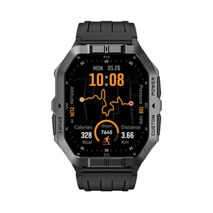 Montre connectée GPS C32 Pro, design populaire, plus de 100 modes sportifs, écran 2,02 pouces, boussole, altimètre, baromètre, appels, application Dafit. - Product Image 2