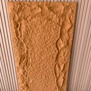 Grand panneau flexible en pierre martienne artificielle 3D Panneau <span class=keywords><strong>mural</strong></span> léger en PU pour décoration murale intérieure et extérieure - Product Image 2