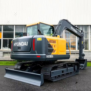 Nouvelle pelle sur chenilles haute résistance de 8 tonnes HX80G, puissante pour les infrastructures urbaines - Product Image 1