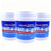 Revêtement liquide acrylique réfléchissant la chaleur, isolation thermique, imperméable, anti-UV, pour murs extérieurs, toits, revêtement solaire à appliquer au pinceau