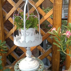 Plateaux de support pour plantes de style français pour la décoration de jardin, l'aménagement de balcon et les treillis de plantes grimpantes - Product Image 4