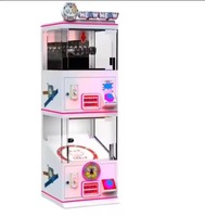 Arcade Station Commercial Cute Cat Gift Machine Machine Enfants Machine à jetons avec Vending Boutique Twisted Egg