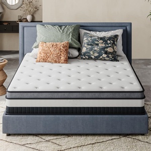 Colchón de cama de aire inflable con bomba de aire integrada, espuma de alta densidad, respetuoso con el medio ambiente, transpirable, protector de espuma, colchón a prueba de agua - Product Image 1