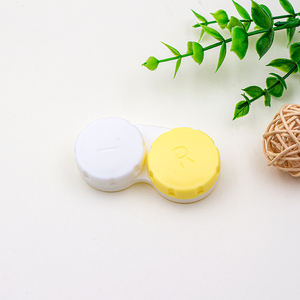 Estuche para Lentes de Contacto de PP <span class=keywords><strong>con</strong></span> Patrón Sólido, Estuche para Almacenamiento de Gafas, Material Plástico de Forma Irregular Chanxin - Product Image 3