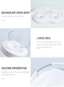 Beste Huisdierbenodigdheden Diervoeders Katten Honden Voerbakken Verstelbare Hoek Transparante Kat Gekantelde Voerbakken - Product Image 6