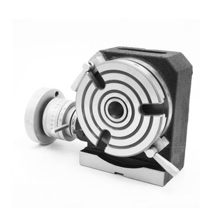Plaque d'indexation Hv5, manchon central de 16 mm, précision 0,1 mm pour perceuse, table rotative manuelle en fonte - Product Image 4