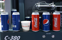 SPRINTER C-380 360 UV Printer silinder kecepatan tinggi Ricoh G5i untuk botol air dapat guci besar
