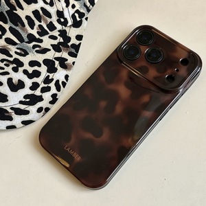 Meilleure vente Ins personnalité ambre pour iPhone apple 17 Pro Max étui de téléphone portable conception antichoc Style coréen niche femme couverture - Product Image 3
