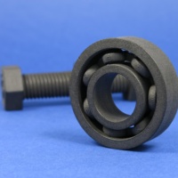 Layanan prototipe nilon SLS cetak 3D profesional kawat mesin cetak SLS nilon hitam putih Pusat cetak 3D
