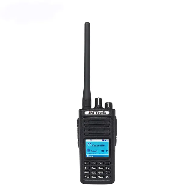 สูง walkie talkie DMR ส่วนใหญ่ที่มีประสิทธิภาพ walkie talkie 5 วัตต์สมัครเล่นวิทยุดิจิตอล CE vhf uhf linear เครื่องขยายเสียง JM-D3000