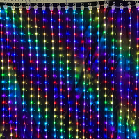 Luces de Cortina Inteligentes RGB de Alta Calidad con Control por Aplicación, Luces de Navidad Programables, Luces de Hadas LED