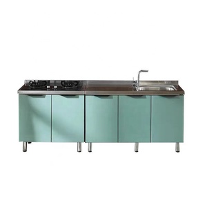 Ensemble <span class=keywords><strong>de</strong></span> meubles <span class=keywords><strong>de</strong></span> <span class=keywords><strong>comptoir</strong></span> <span class=keywords><strong>de</strong></span> cuisine pour maison et <span class=keywords><strong>famille</strong></span>, robinet d'évier, armoires <span class=keywords><strong>de</strong></span> cuisine <span class=keywords><strong>de</strong></span> style simple - Product Image 1