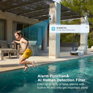 6MP wifi nhà survalance PTZ Máy ảnh ống kính kép Màn hình kép ai con người tự động theo dõi không dây CCTV ngoài trời bảo vệ an ninh - Product Image 4