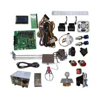 Kit de commande de grue pour machine à griffes, argent, 110/220V, certifié CE, ensemble d'accessoires pour machine à poupées, kit de machine à griffes d'arcade
