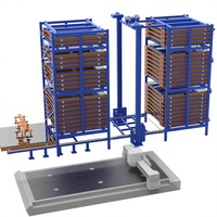 Robot intelligent tridimensionnel pour entrepôt vertical, stockage automatique de tôles en acier au carbone et en alliage métallique
