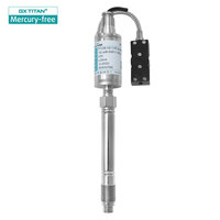 Transmetteur de pression de fusion intégré, intrinsèquement sûr, anti-explosion, en acier inoxydable SS304, IP67, haute précision, pour la mesure de la température et de la pression