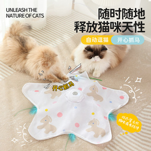 Jouet de chasse pour chat, jouet électrique pour chat, jouet de poursuite pour chat, jouet d'auto-entretenissement pour chat, jouet pour animaux de compagnie - Product Image 4