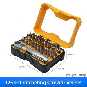Nouvel ensemble de tournevis à cliquet 24-en-1, jeu de 24 embouts et douilles pour la réparation domestique, automobile, électronique et d'appareils électroménagers OEM/ODM - Product Image 6