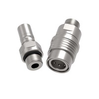 Conector de Desconexión Rápida Impermeable para Equipos Médicos, Conector de Fluidos