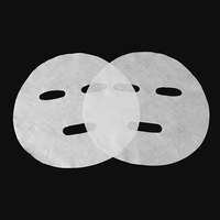 Masque jetable pour soins de la peau en tissu Tencel Lyocell 50 g/m² avec ouvertures faciales pour la production de masques à l'essence