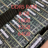 DDR5 ECC Desktop RAM 8GB 16GB 32GB 5600MT/s High-Speed Gaming Intel XMP 3.0 AMD EXPO Support Black Heatsink Design in Stock
