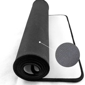 Bán buôn dài màu đen overlock cạnh Non-Slip3Mm thăng hoa chuột <span class=keywords><strong>Pad</strong></span> khoảng trống lớn in cao su chuột <span class=keywords><strong>Pad</strong></span> cho thăng hoa - Product Image 1