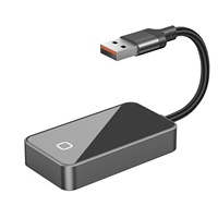 Duplicación de pantalla del adaptador CarPlay inalámbrico 2 en 1 para automóviles con caja de interconexión automática Android