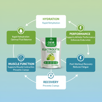 Poudre d'électrolytes citron et lime OEM pour adultes, pour stimuler l'énergie et réduire la fatigue, compléments énergétiques, poudre d'électrolytes