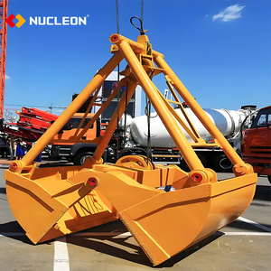 Grúa EOT usada, agarre hidráulico eléctrico, Cubo de 2,5 m ³, agarre de concha de cáscara de naranja para grúa aérea de viga simple/doble - Product Image 6