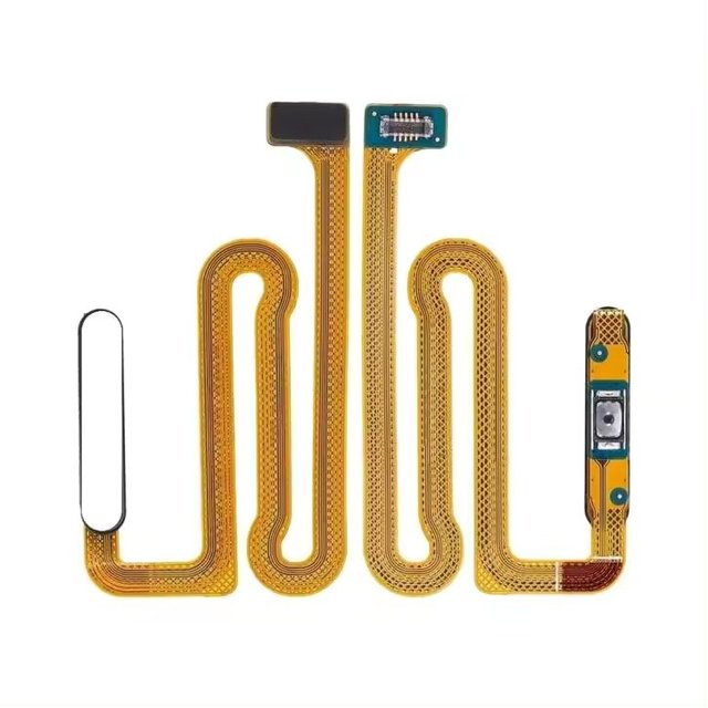 A04s A047F Bar Design Power Button and Fingerprint Flex Cable Pink Replacement Part for Mobile Phone Repair