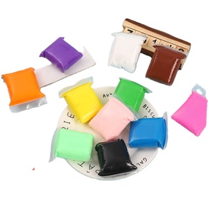 Arcilla de Modelar Educativa para Niños, 12 Colores, Súper Suave, Ultraligera, para Manualidades, Slime Esponjoso, Suministros para Hornear, Plastilina, Arcilla de Secado al Aire - Product Image 1