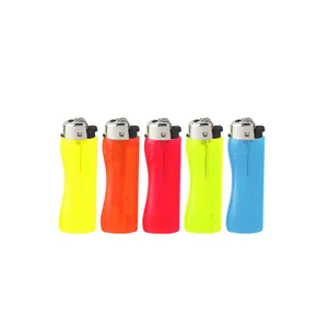 MK Wholesales Honest Lighter Fire Candle Encendedor Cigarret Branded Lighterカスタムロゴ使い捨て詰め替え式フリントライター