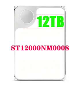 ฮาร์ดดิสก์ ST12000NM0008 ขนาด 12TB สำหรับองค์กร ขนาด 3.5 นิ้ว SATA 6Gb/s 7200RPM แคช 256MB ฮาร์ดไดรฟ์ภายในสำหรับเซิร์ฟเวอร์และ NAS - Product Image 1