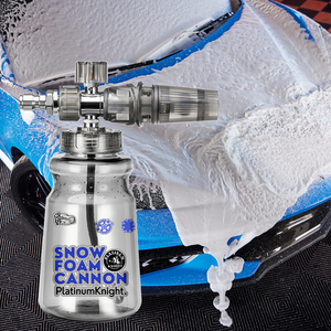 Cañón de espuma para nieve, pistola de lavado de coches de <span class=keywords><strong>Metal</strong></span> de alta calidad con botella, resistente a ácidos y álcalis, duraderos, múltiples modos de espuma - Product Image 6