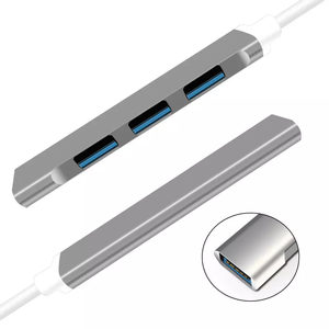 Ổ Cắm <span class=keywords><strong>Usb</strong></span> Đa Cổng 4 Cổng Hỗ Trợ Otg Ổ Cắm <span class=keywords><strong>Usb</strong></span> 3.0 Cho Ipad Máy Tính Xách Tay Macbook Pro Bộ Chuyển Đổi Hub <span class=keywords><strong>Usb</strong></span> Type C Tốc Độ Cao - Product Image 4