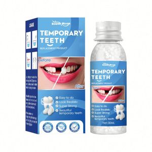 Kit de remplissage dentaire temporaire South Moon : Produit de remplacement dentaire en gutta-percha modifiée, <span class=keywords><strong>colle</strong></span> de réparation <span class=keywords><strong>pour</strong></span> dents manquantes ou cassées - Product Image 1