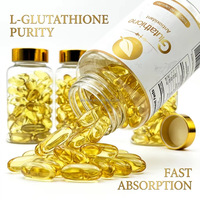 10000mg de glutathion, gélules blanchissantes pour la peau, collagène organique, vitamine C pour adultes, non destiné aux femmes enceintes, 60 capsules/flacon