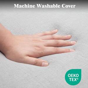 Surmatelas <span class=keywords><strong>de</strong></span> luxe moderne pour voiture Tesla 4 pouces, en fibre <span class=keywords><strong>de</strong></span> polyester, housse en peluche lavable, tapis <span class=keywords><strong>de</strong></span> <span class=keywords><strong>camping</strong></span> pour chambre à coucher - Product Image 5