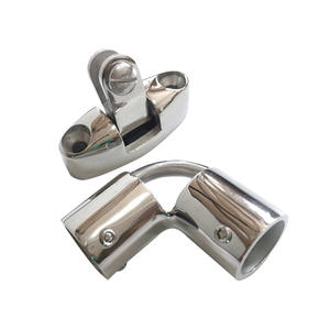 Integrated Deck Seat Hinge Double-Headed <b>Sliding</b> Cap Sleeve Sunshade Umbrella <b>Tube</b> Connection Fastening Joint for Marine Use - Product Image 1