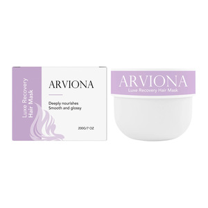 Masque capillaire hydratant et lissant pour cheveux frisés et pointes fourchues – Soin capillaire à domicile pour des cheveux brillants - Product Image 1