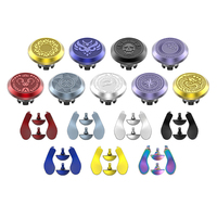Boutons de manettes métalliques modulaires personnalisables pour PS5 Edge – Kit de palettes arrière de joystick métalliques interchangeables