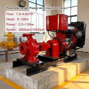 Ensemble de pompes à incendie diesel Pompe à eau de secours automatique pour incendie diesel - Product Image 4