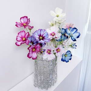 Fleur artificielle de cosmos unique, 30cm-100cm de haut, en soie, haute simulation, pour décoration intérieure et extérieure, idéale pour balcon - Product Image 3