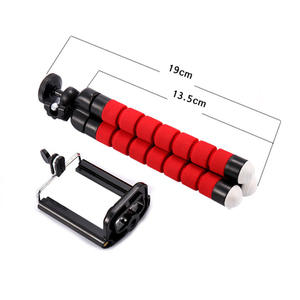 Trípode D1038 para Teléfono, Plegable, Portátil, Estabilizador de Teléfono, Flexible, Mini Esponja de Carbono, Trípode Tipo Pulpo, <span class=keywords><strong>Gorillapod</strong></span> - Product Image 3